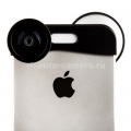 Объектив для iPhone 5 / 5S Photo lens ib-FMST-5 3-in-one, цвет объектива металлик