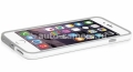 Пластиковый бампер для iPhone 6 Plus Macally Rim Frame, цвет White (RIMP6L-W)