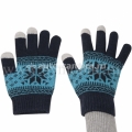 Шерстяные перчатки для сенсорных экранов Beewin Smart Gloves размер L, цвет blue (BW-21BU)