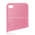Чехол на заднюю крышку iPhone 4 и 4S Ego Slide Case Upper, цвет pink (CST1PK003)