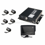 Автомобильный видеорегистратор Комплект видеонаблюдения для автошколы NSCAR 502
