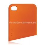 Чехол на заднюю крышку iPhone 4 и 4S Ego Slide Case Upper, цвет orange (CST1PK004)