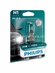 Галогенная лампа Philips Н1 12v 55w X-treme Vision + 130% 12258XVB1 1 шт.