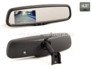 Зеркало заднего вида со встроенным монитором 4.3" AVIS Electronics AVS0489BM