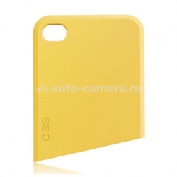 Чехол на заднюю крышку iPhone 4 и 4S Ego Slide Case Upper, цвет yellow (CST1PK010)