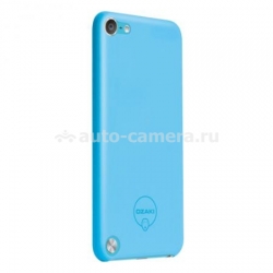 Чехол на заднюю панель iPod touch 5G Ozaki O!coat 0.4 Solid, цвет Blue (OC611BU)