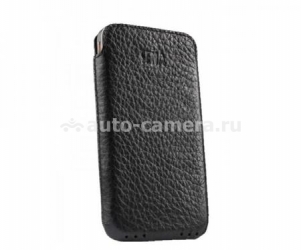 Кожаный чехол для iPod Touch 4G Sena UltraSlim Pouch, цвет черный (159501)