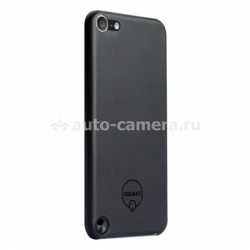 Пластиковый чехол на заднюю крышку iPod touch 5G Ozaki O!coat 0.4 Solid, цвет black (OC611ST)