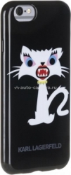 Пластиковый чехол-накладка для iPhone 6 Karl Lagerfeld Monster Choupette Hard, цвет Black (KLHCP6MC2BK)