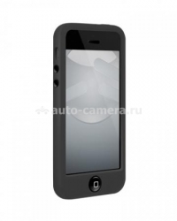 Силиконовый чехол на заднюю крышку iPhone 5 / 5S Switcheasy Colors, цвет Black (SW-COL5-BK)